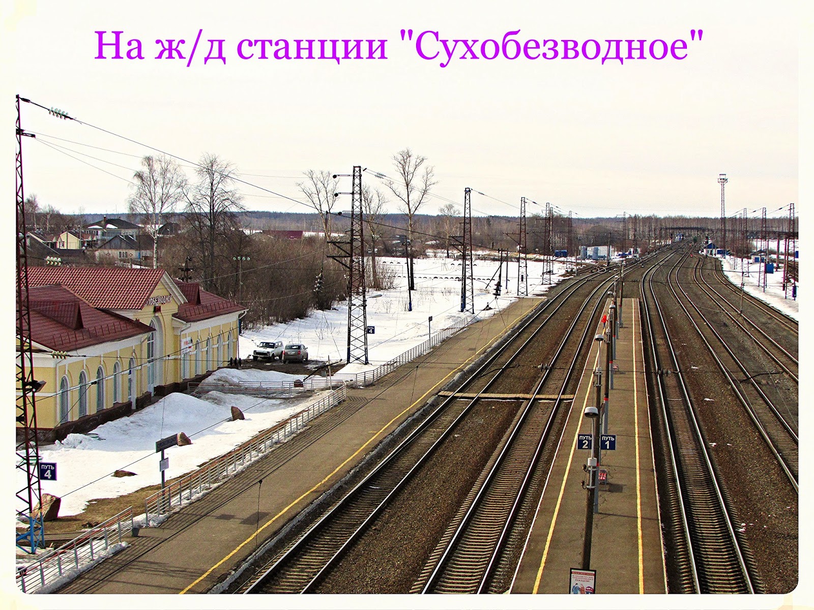 Станция Сухобезводное